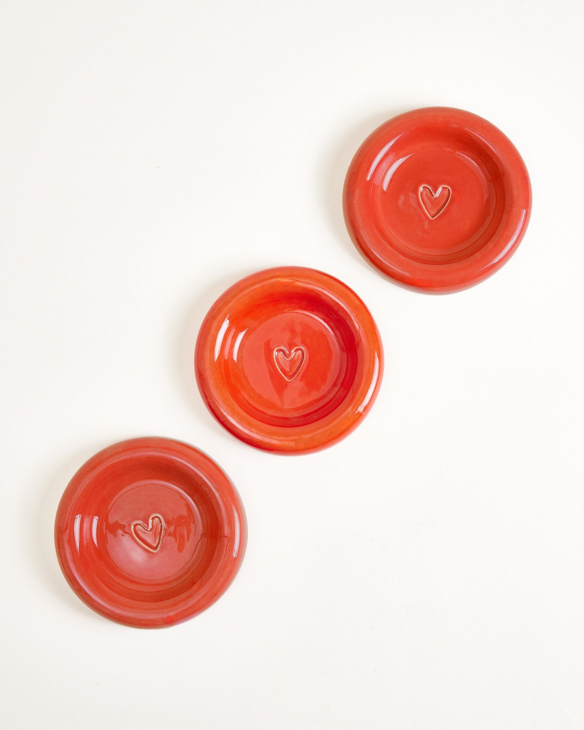 Seia Tasse & Untertasse Herz rot