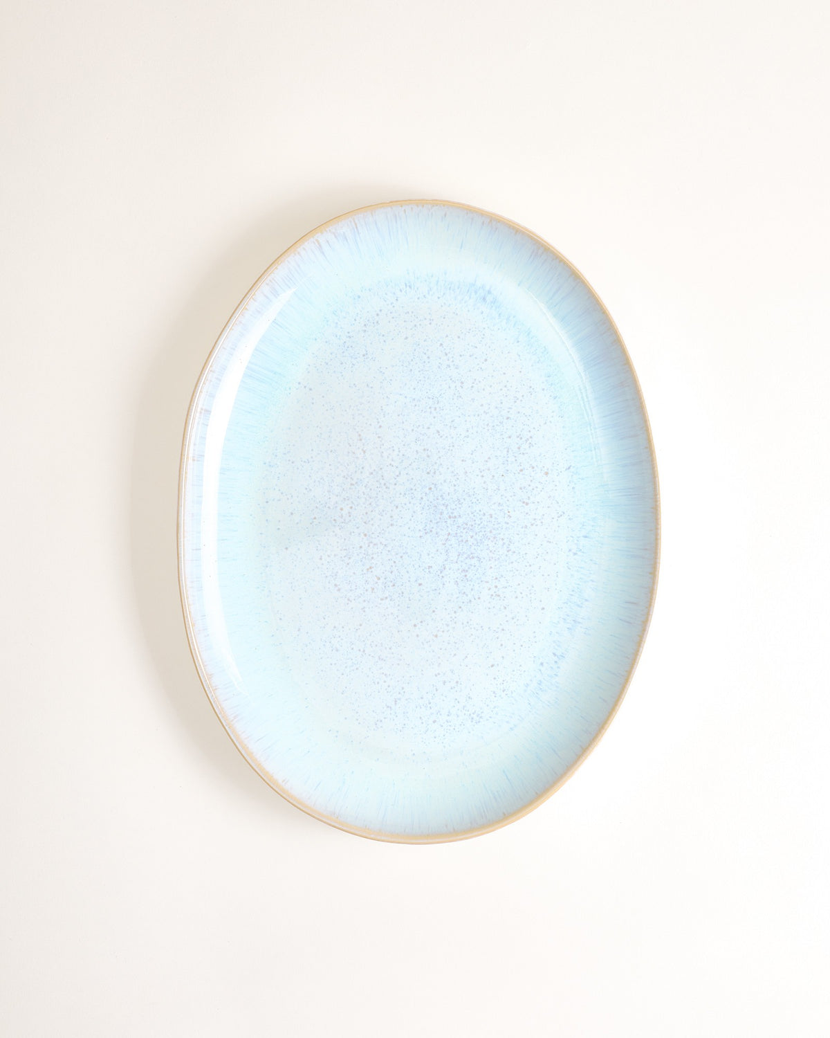 Areia - Serving platter L oval azure
