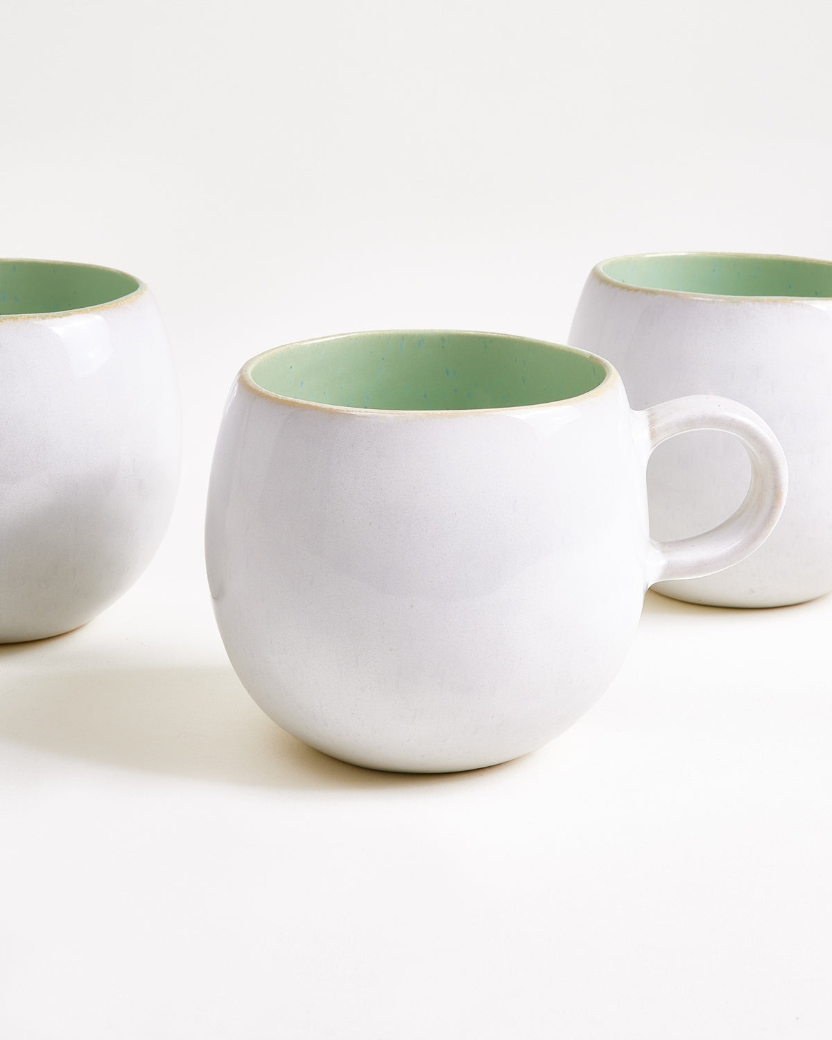 Areia Tasse groß mint 4er-Set