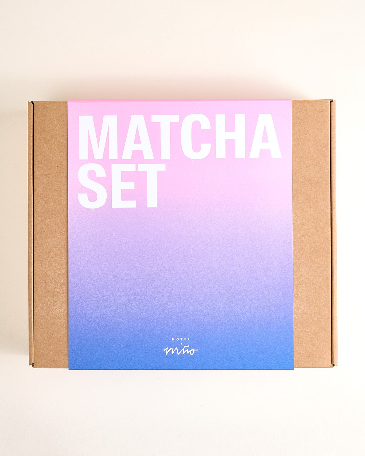 Areia Matcha-Set bubble 4-teilig rosé