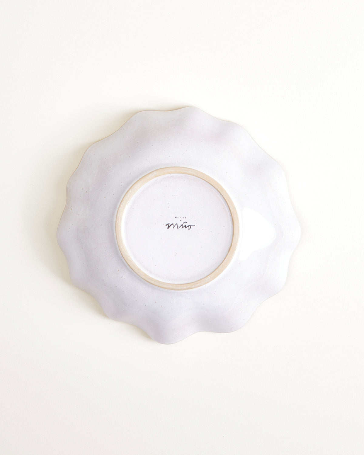 Areia - Assiette à pâtes shell rosé