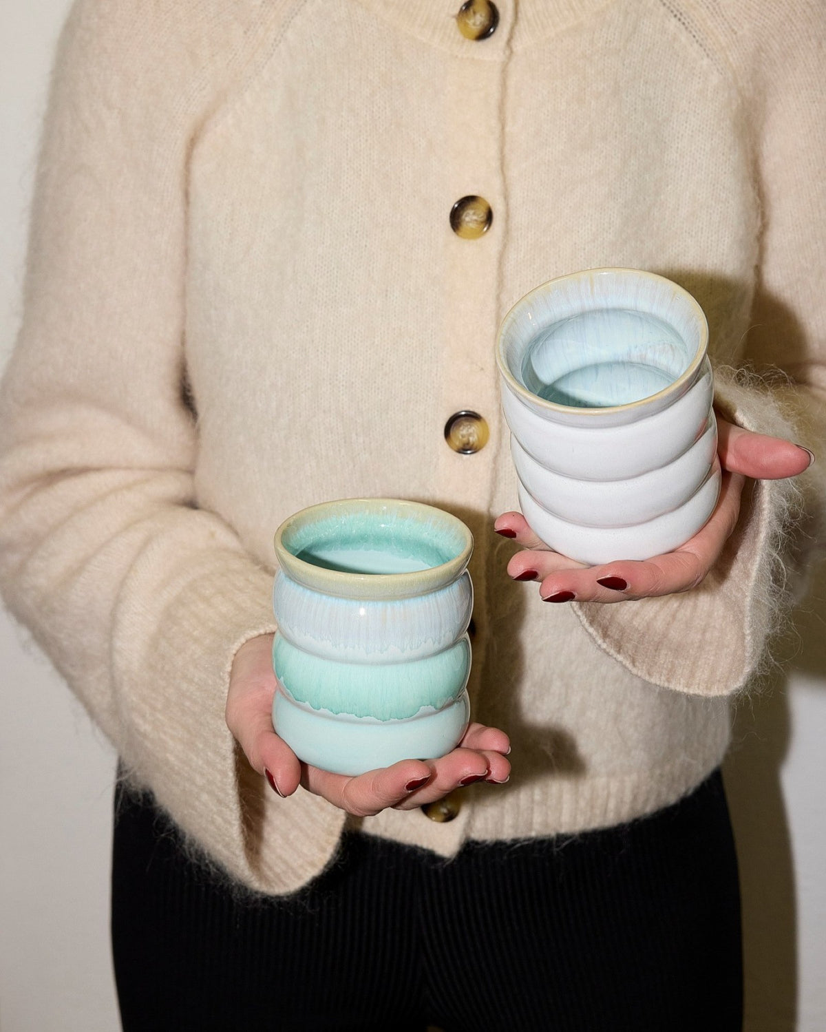 Bica - Large cup Bubble mint