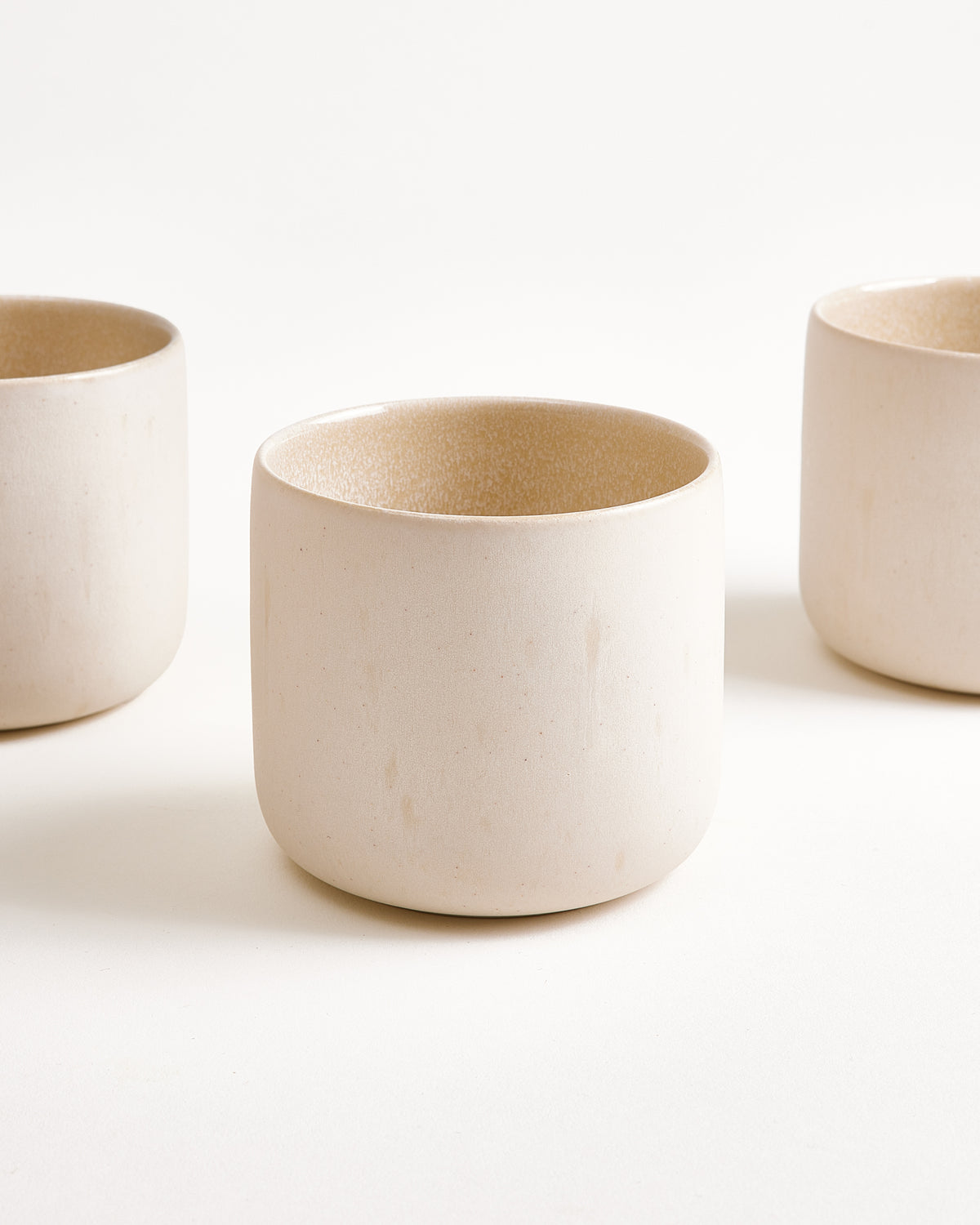 Lorosa - Large cup sand Set of 6