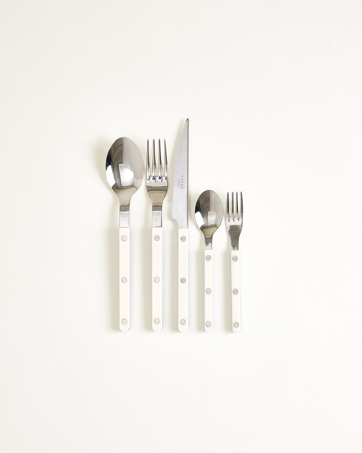 MaM x Sabre Paris - Cutlery Set of 5 off-white blue