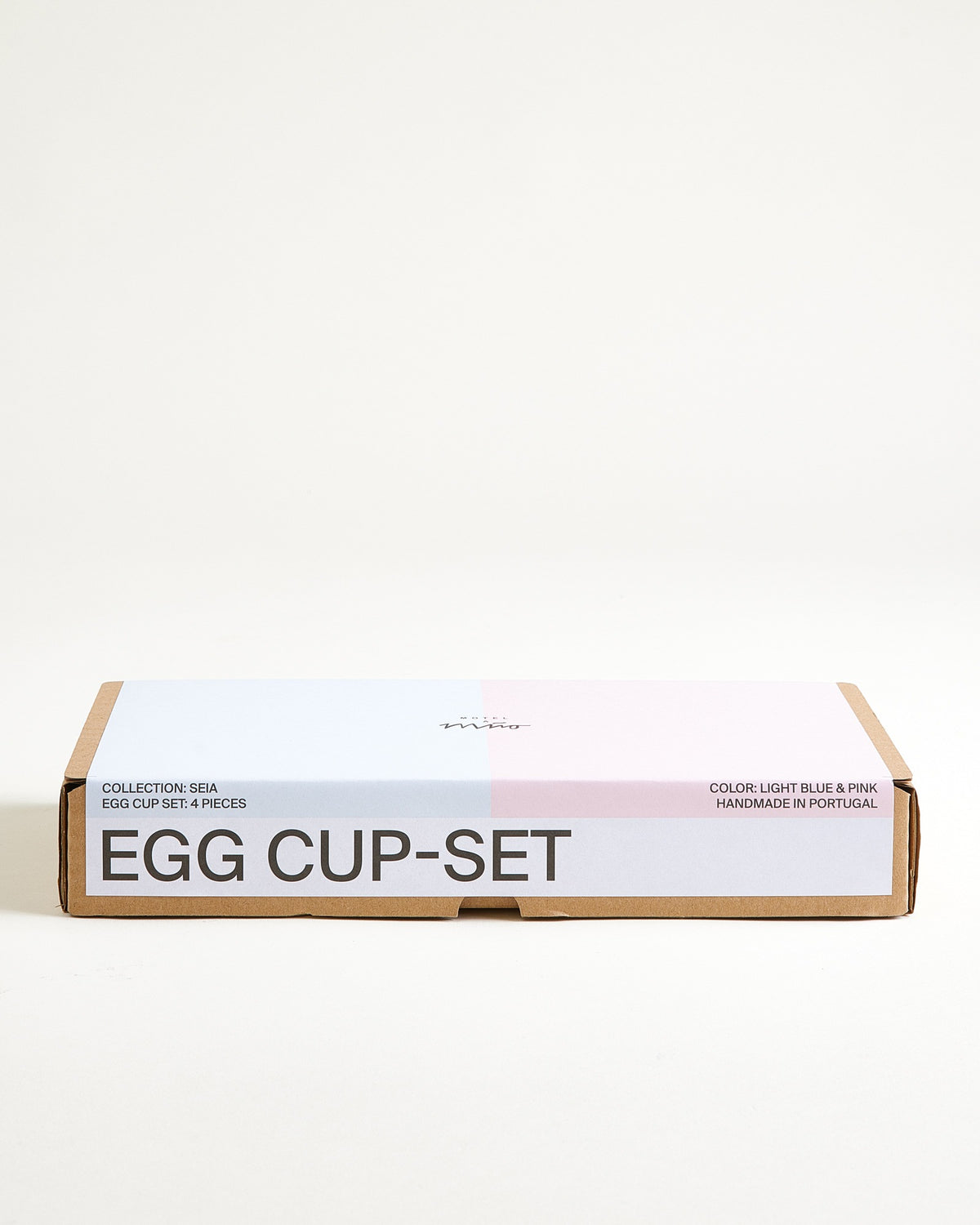Seia Eierbecher rosa hellblau 4er-Set