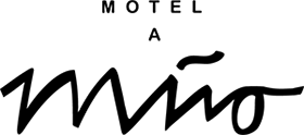 Motel a miio Logo kalligrafie
