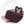 Seia Butterdose Herz burgund rosa