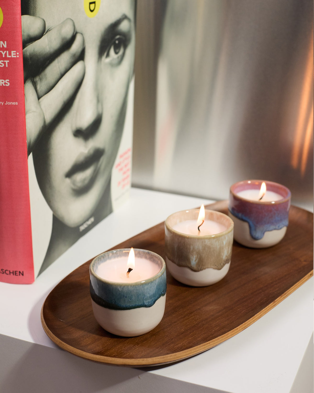 Coimbra - Small scented candle Set of 3 mix