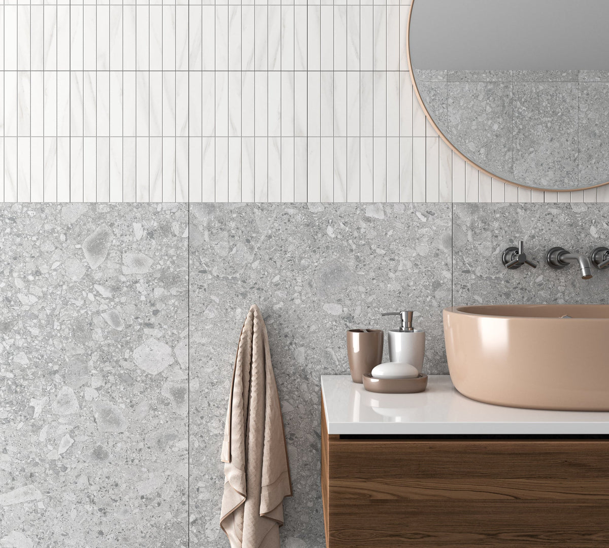 Ceppo Stone Silver 60x60 CM Rect. Matt Klinker - Trendi Kakel - KakelExpress