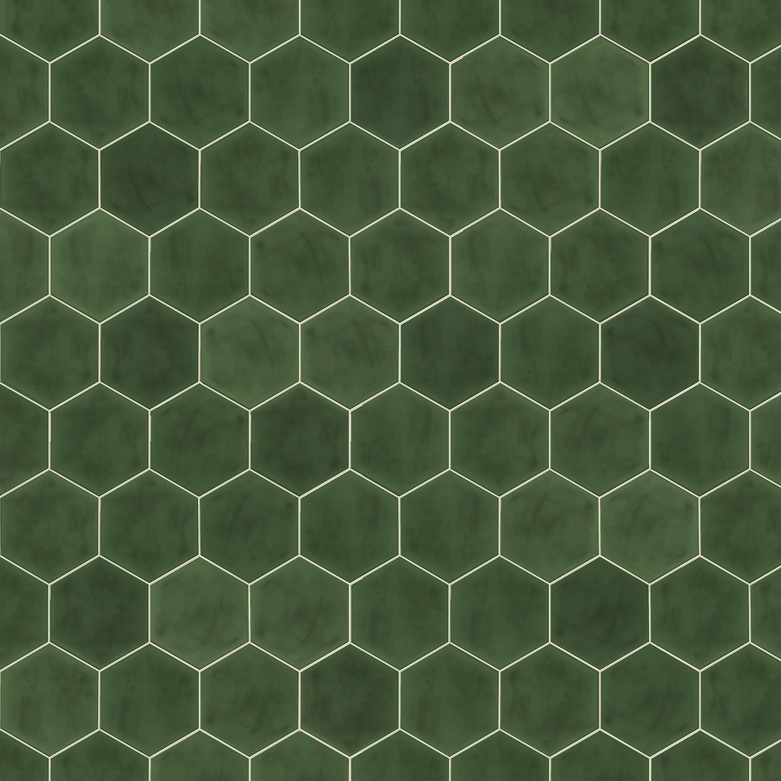 Hexagono Figuli Green 15x17 CM Klinker - Vives - KakelExpress