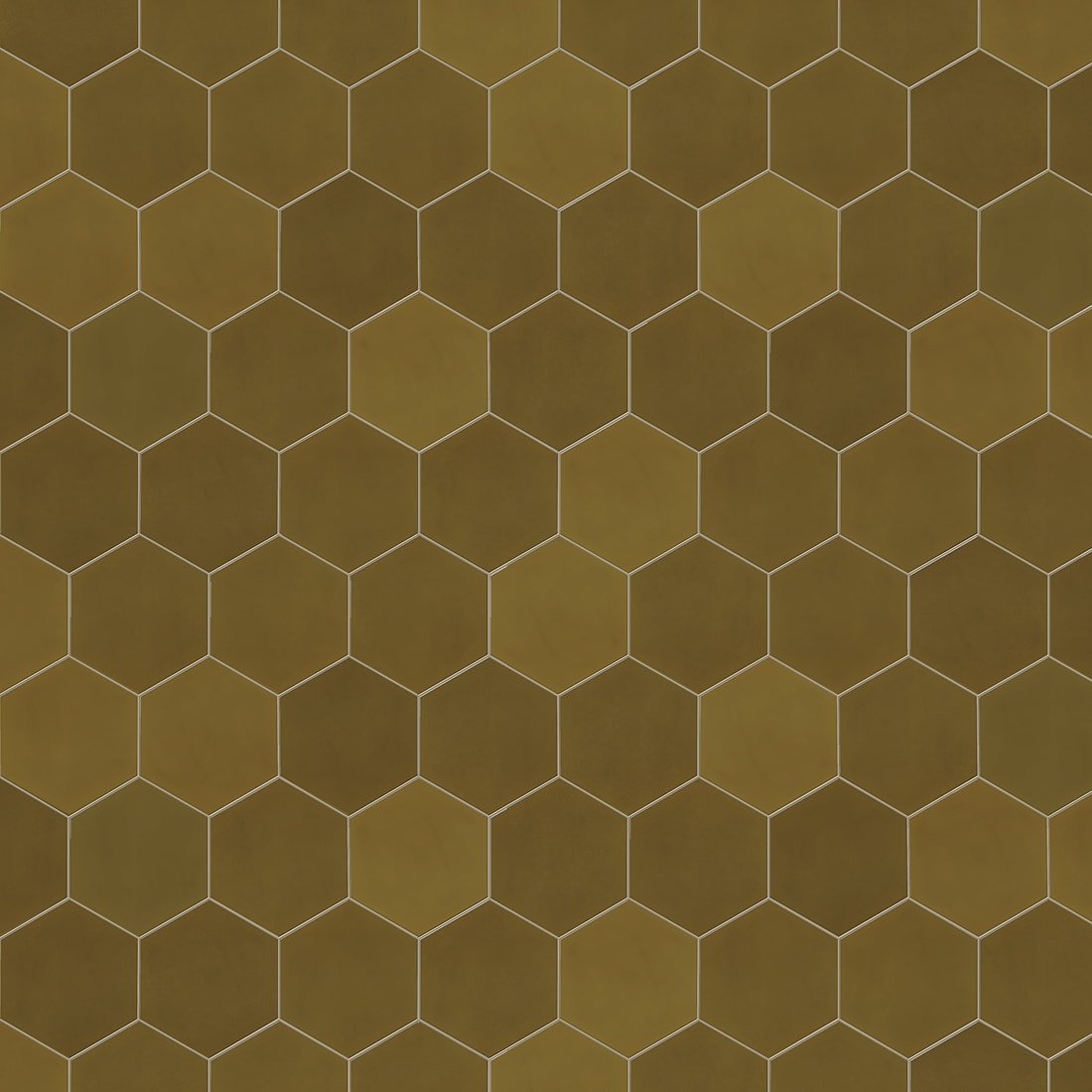 Hexagono Figuli Ocher 15x17 CM Klinker - Vives - KakelExpress