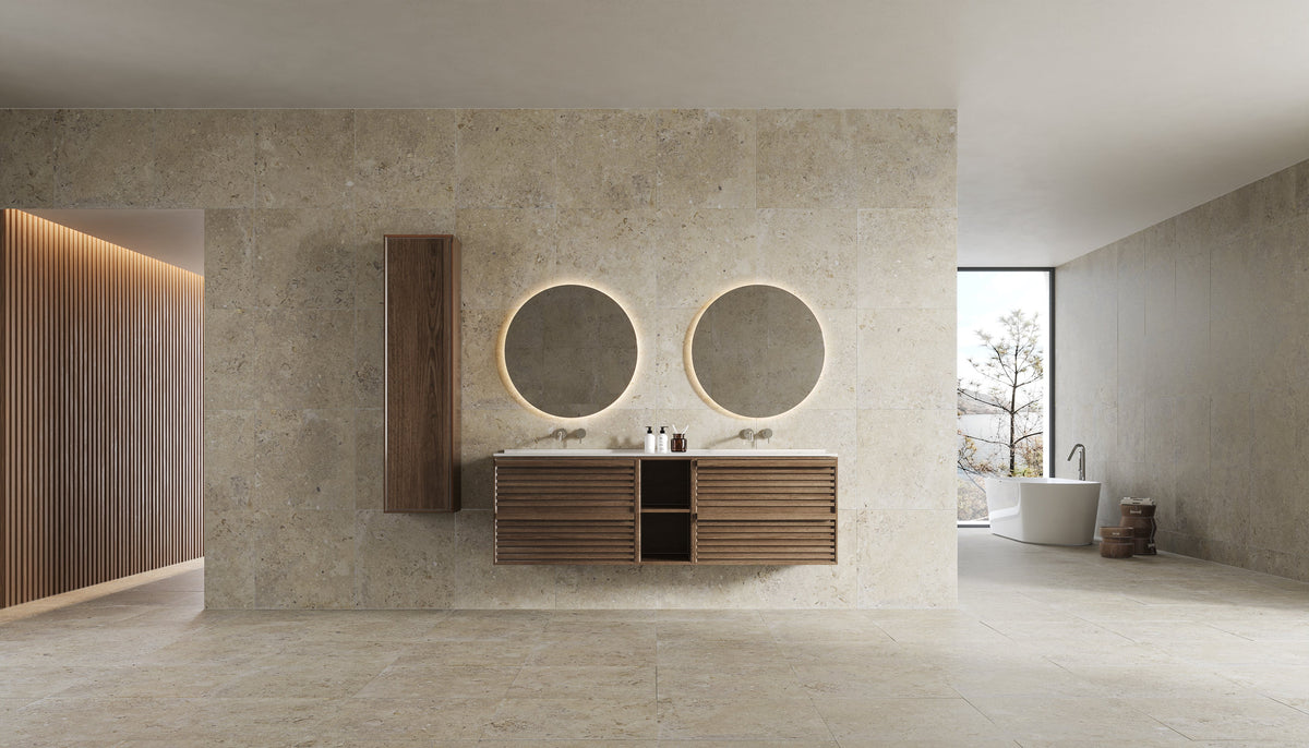 Kalksten Klinker Beige Matt Rect. 30x60 CM Klinker - Trendi Kakel - KakelExpress