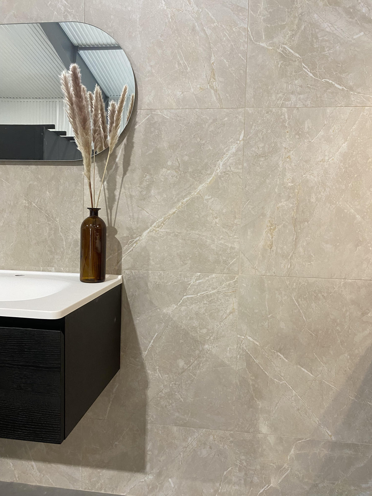 Marblestone Ivory Matt Rect. 60x60 CM Klinker - Trendi Kakel - KakelExpress