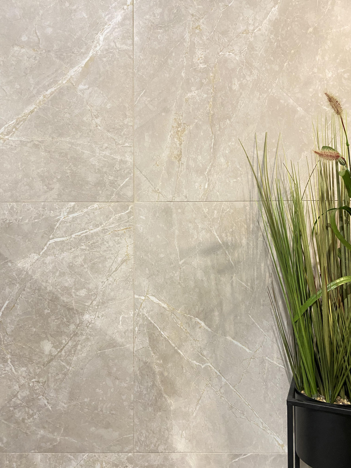 Marblestone Ivory Matt Rect. 60x60 CM Klinker - Trendi Kakel - KakelExpress