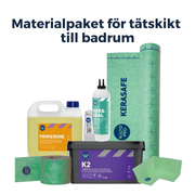 Materialpaket tätskikt för badrum 7 kvm Kiilto - Kiilto - KakelExpress