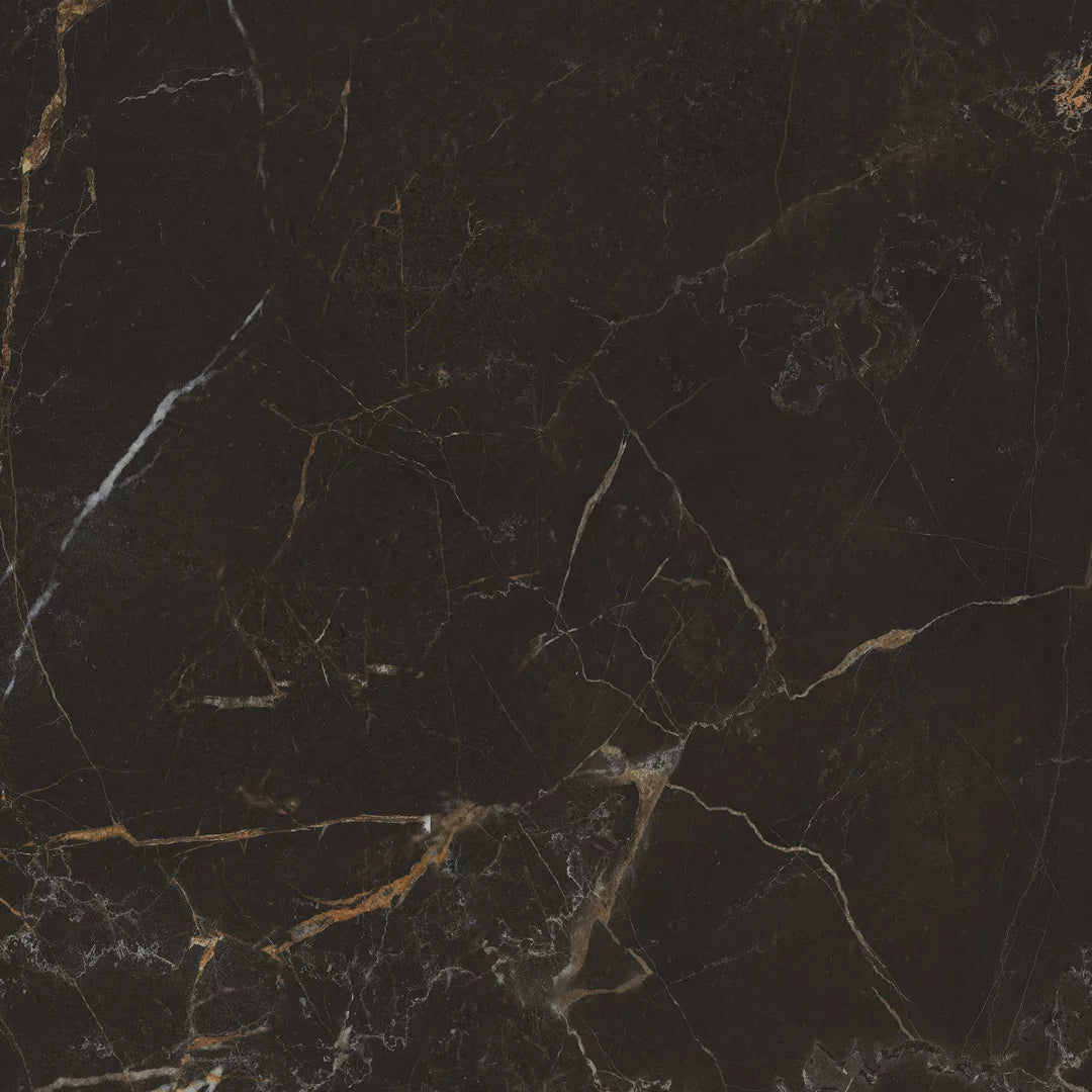 Midnight Marble Black Rect. 60x60 CM Klinker - Trendi Kakel - KakelExpress