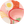 Miio Miini Geschirr-Set rosa rot 3-teilig