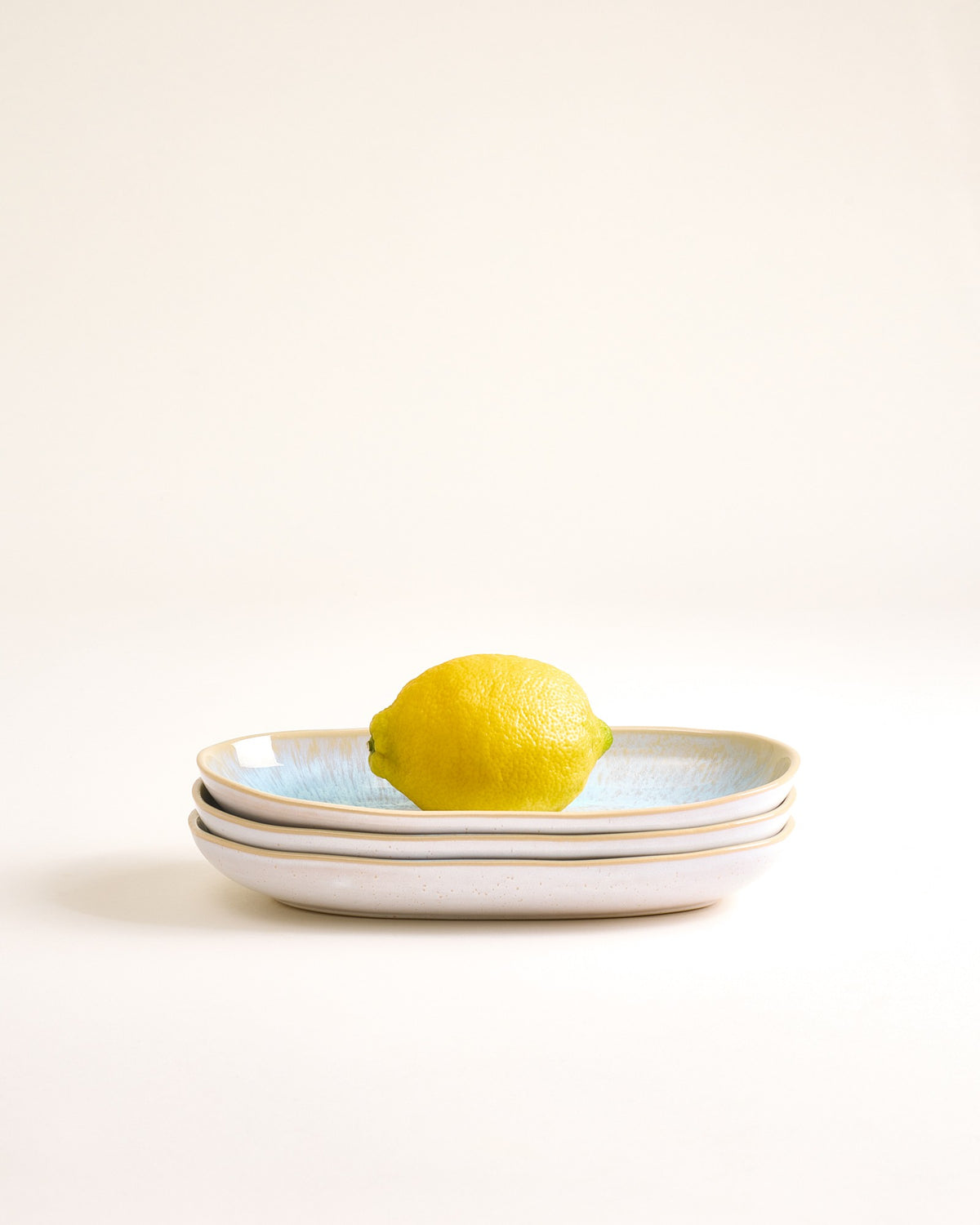 Areia - Serving platter M azure