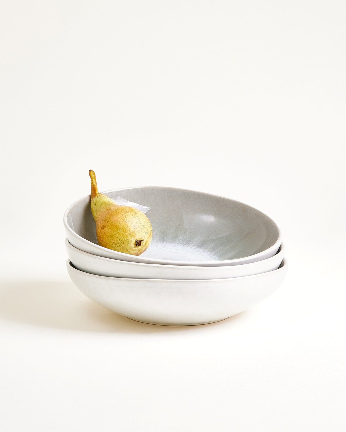 Areia - Assiette à pâtes classique gris