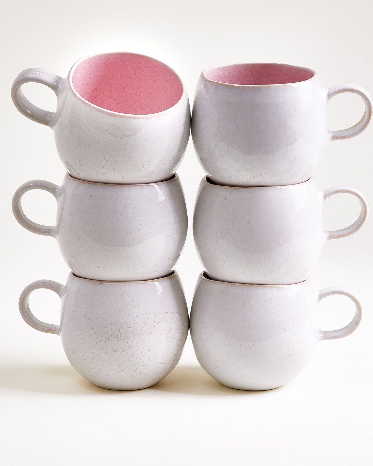 Areia - Large mug rosé Set of 6