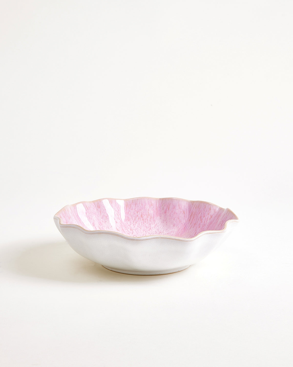 Areia - Assiette à pâtes shell rosé