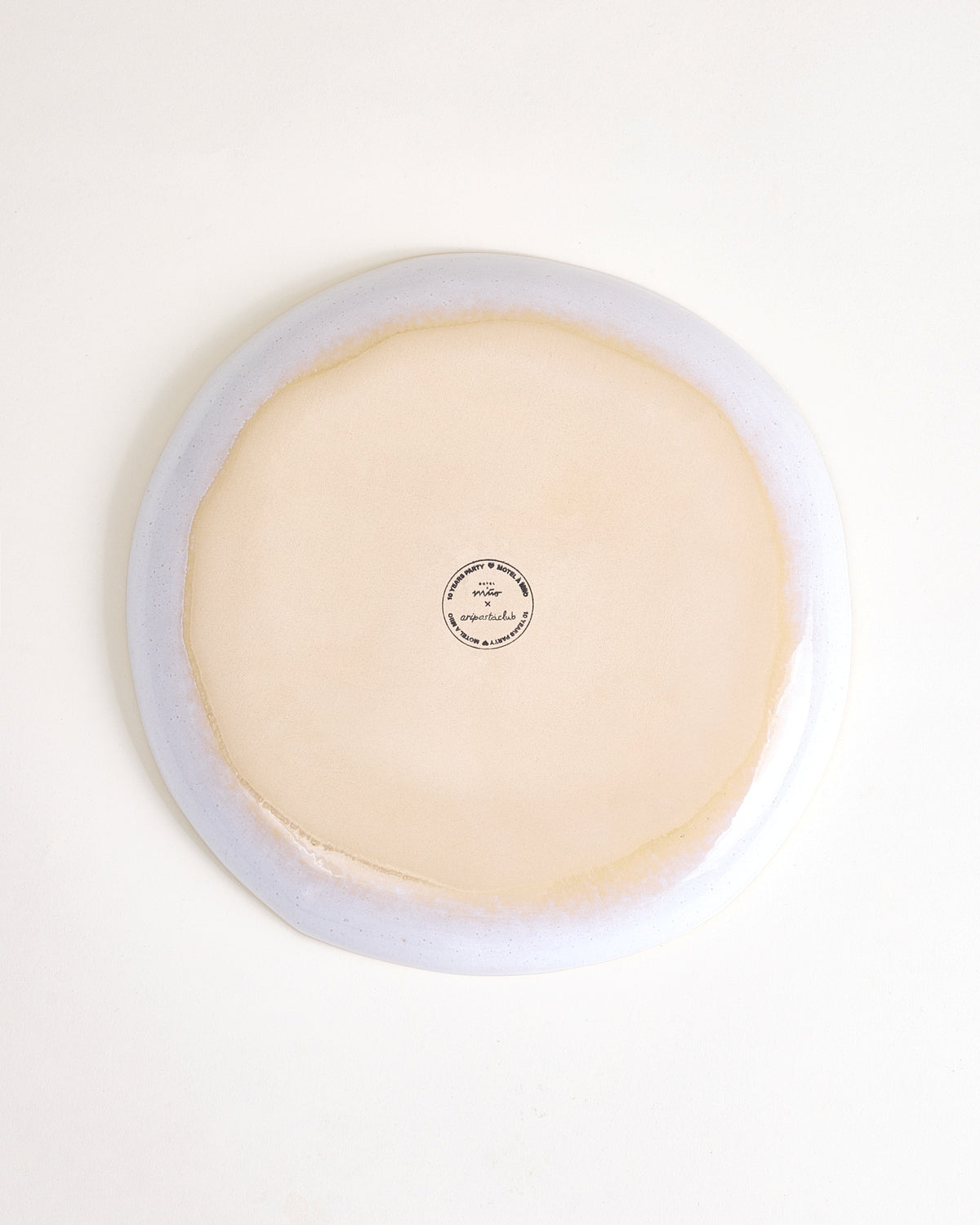 MaM x aripastaclub - Large plate organic Areia sand