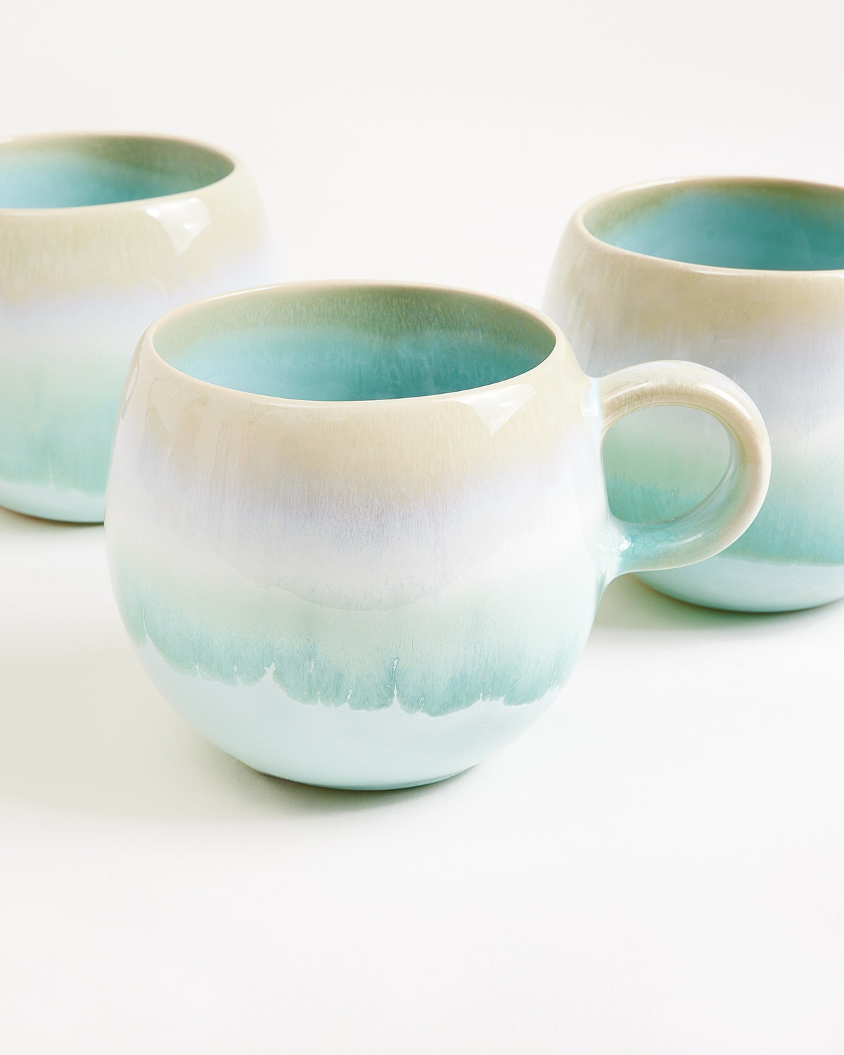 Bica - Tazza grande verde menta Set da 4