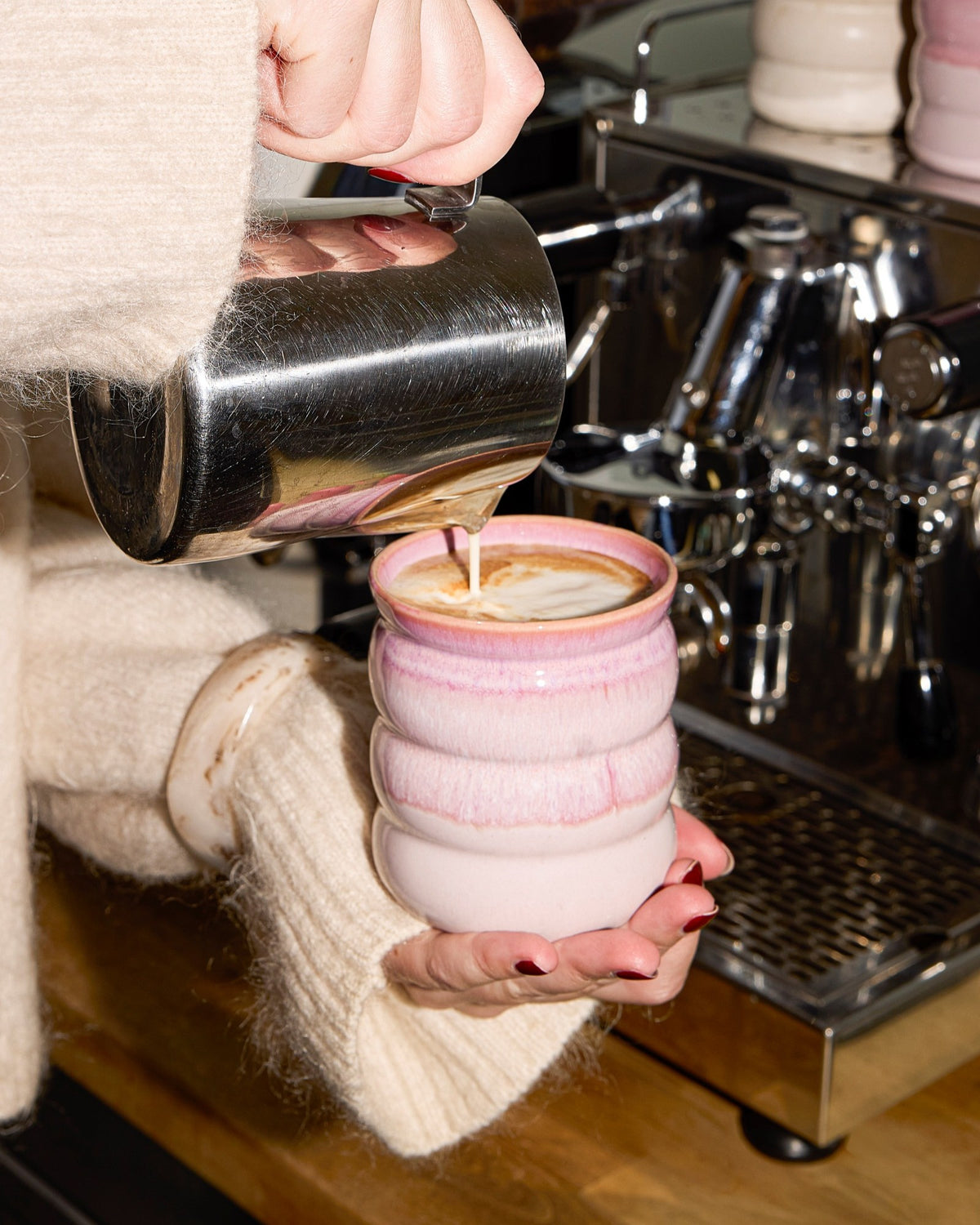Bica - Large cup Bubble pink