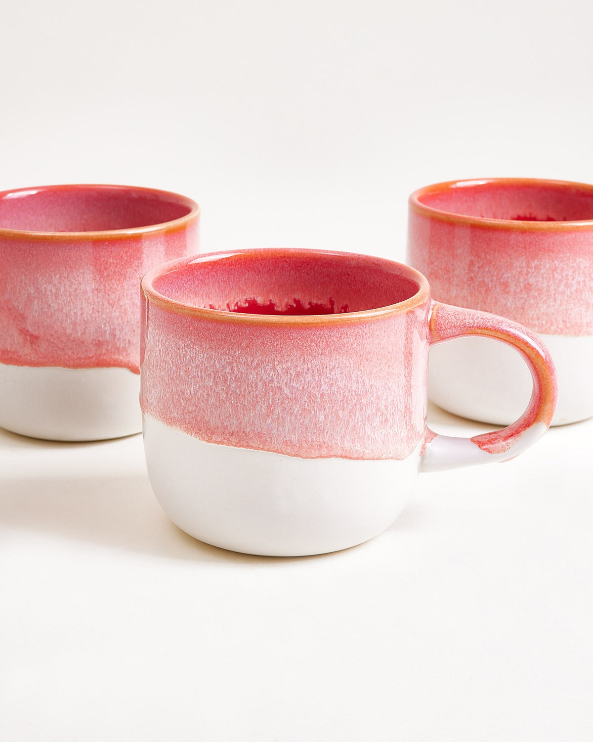 Coimbra Tasse groß pink 4er-Set