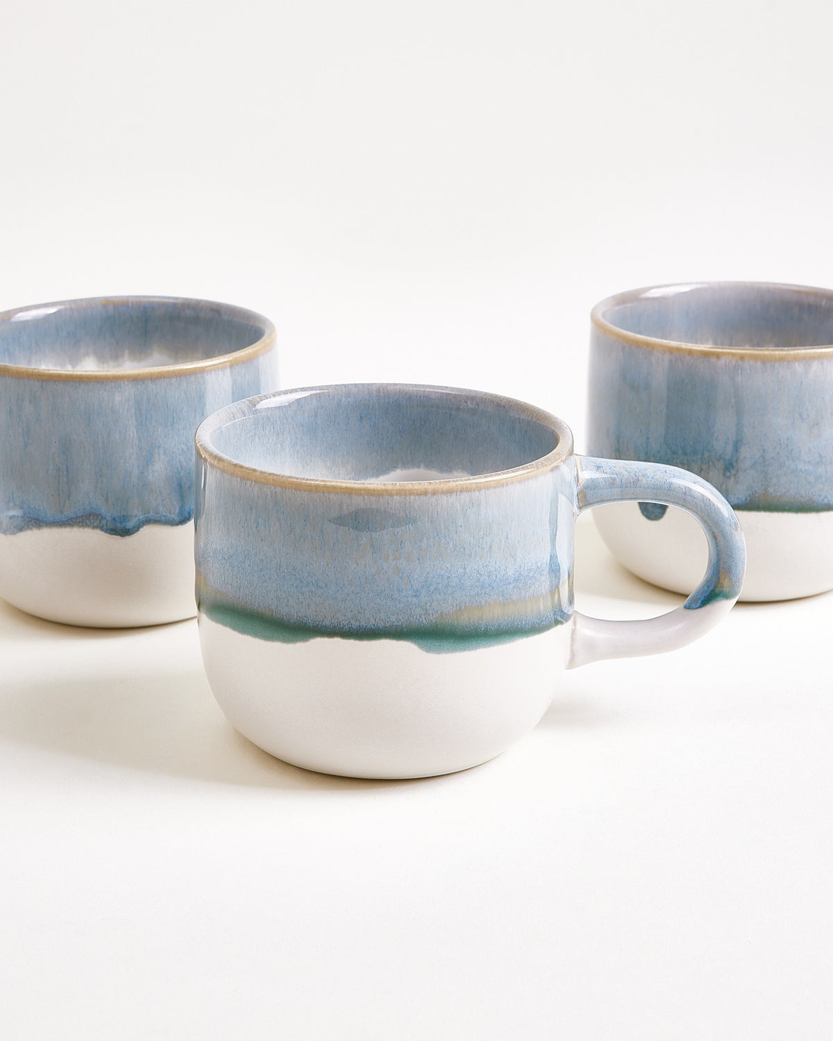 Coimbra Tasse klein graublau 4er-Set