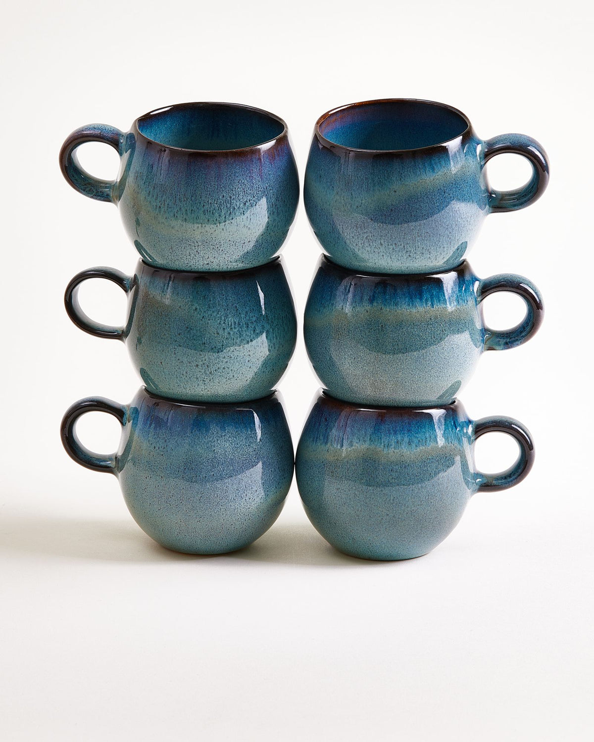 Madeira - Small mug green-blue Set of 6