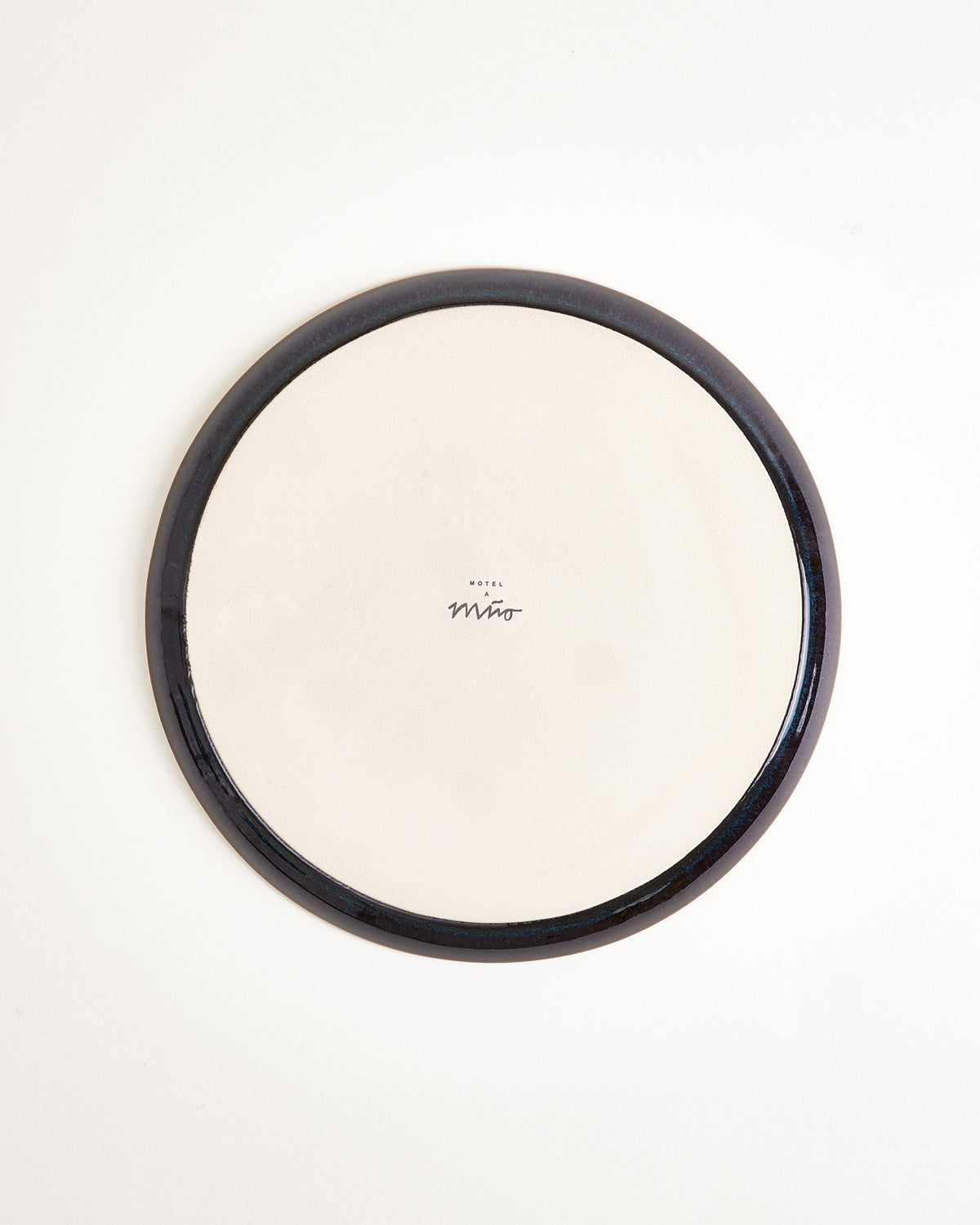 Melides - Large plate oceanblue