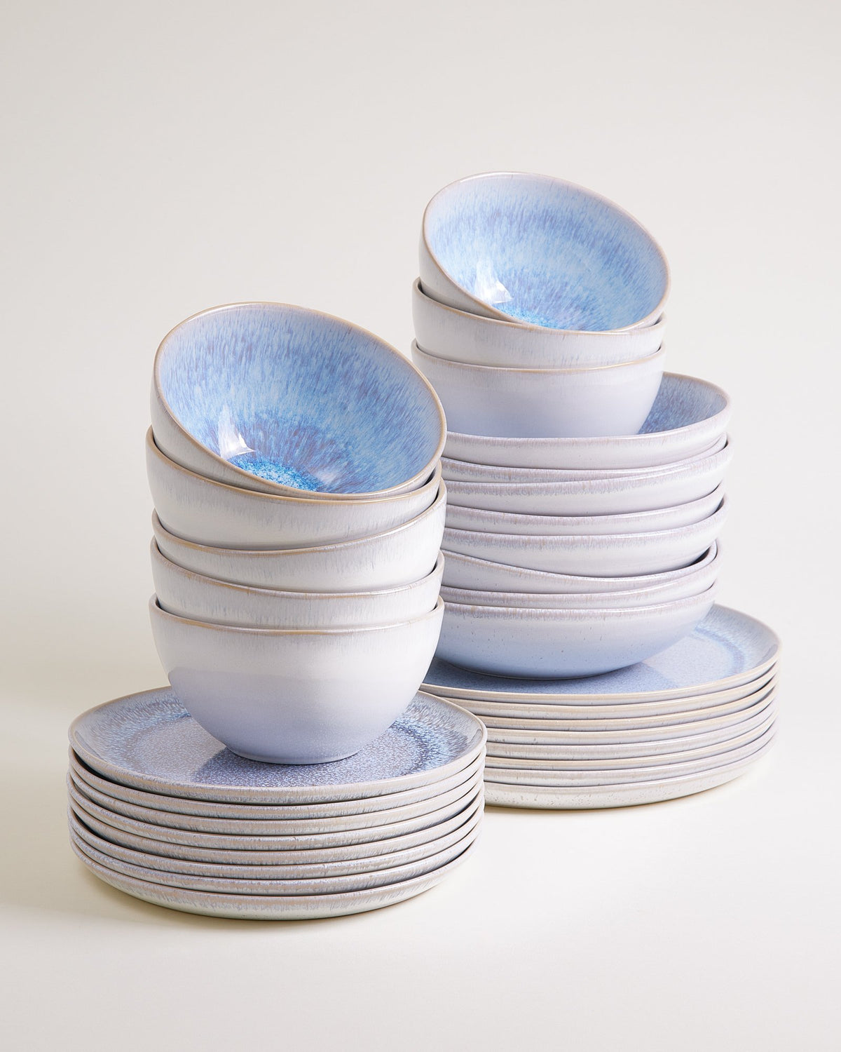 Melides Geschirr-Set stoneblue 32-teilig