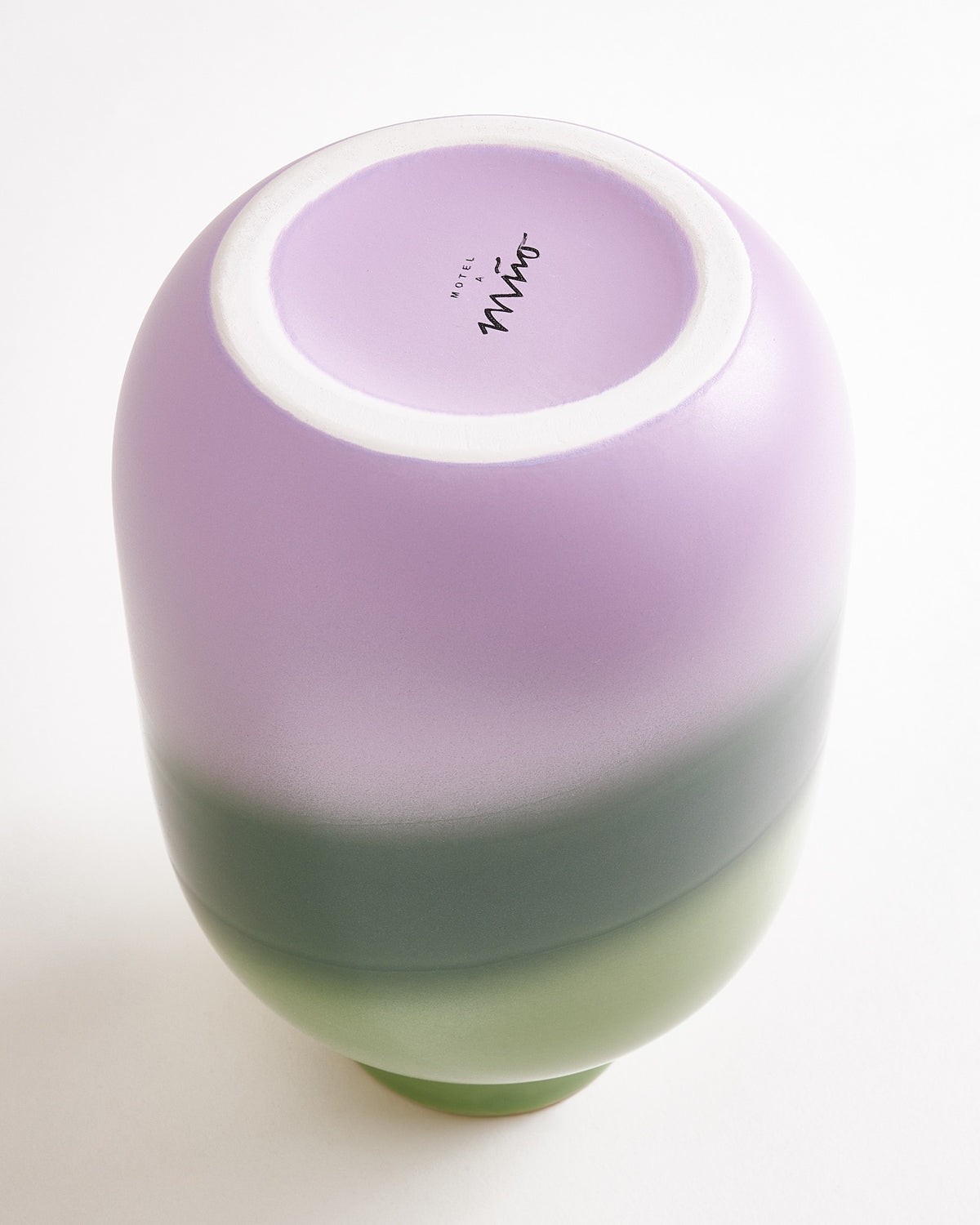 Nuno - Vaso M verde, verde scuro, viola