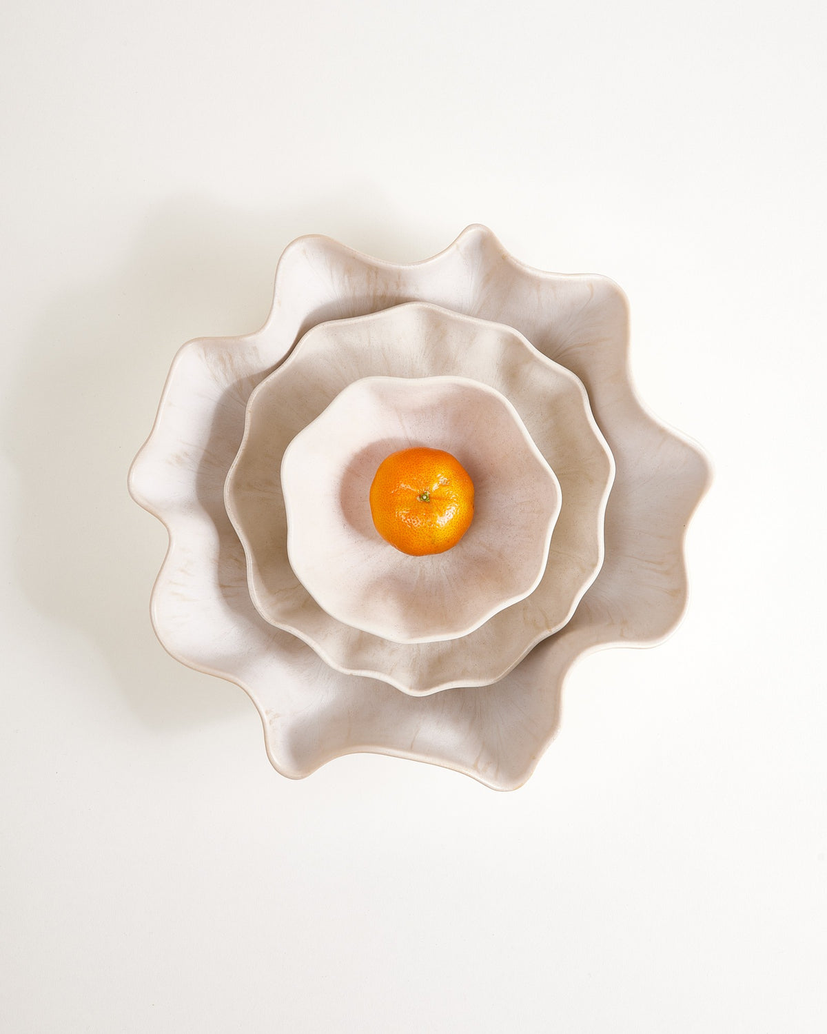 Sintra - Tableware set shell sand 3 pieces