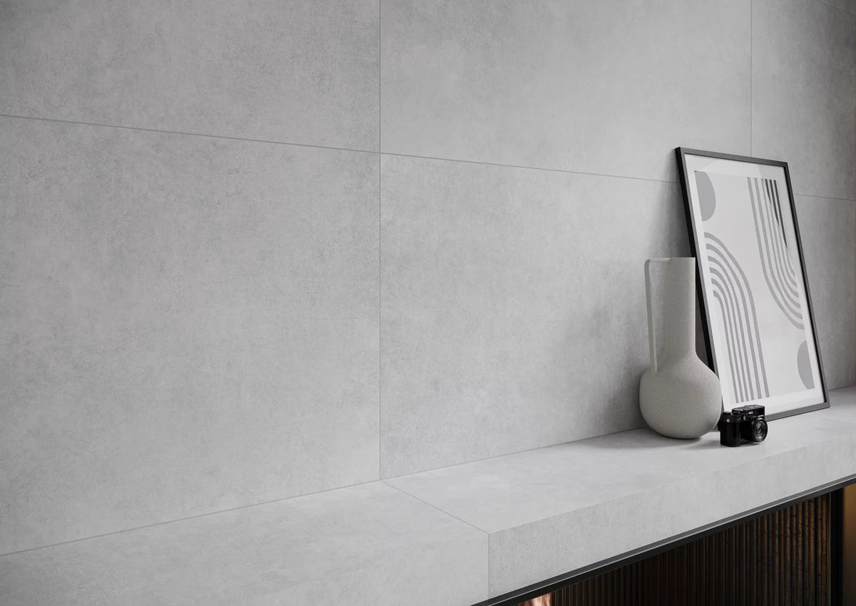 Nordic Light Grey 60x60 CM Rect. Matt Klinker - Trendi Kakel - KakelExpress