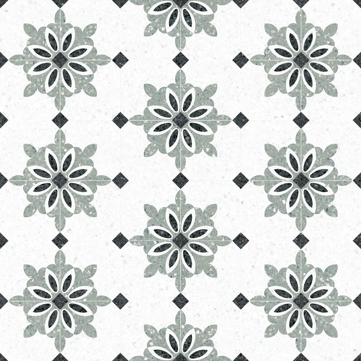 Octogono Antibes Verde 20x20 CM Klinker - Vives - KakelExpress