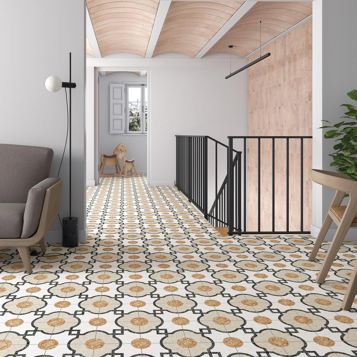 Octogono Grimaud Multicolor 20x20 CM Klinker - Vives - KakelExpress