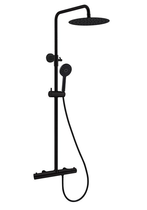 Takdusch Studio Svart CC150 med 300 mm duschhuvud Noro - Noro - KakelExpress