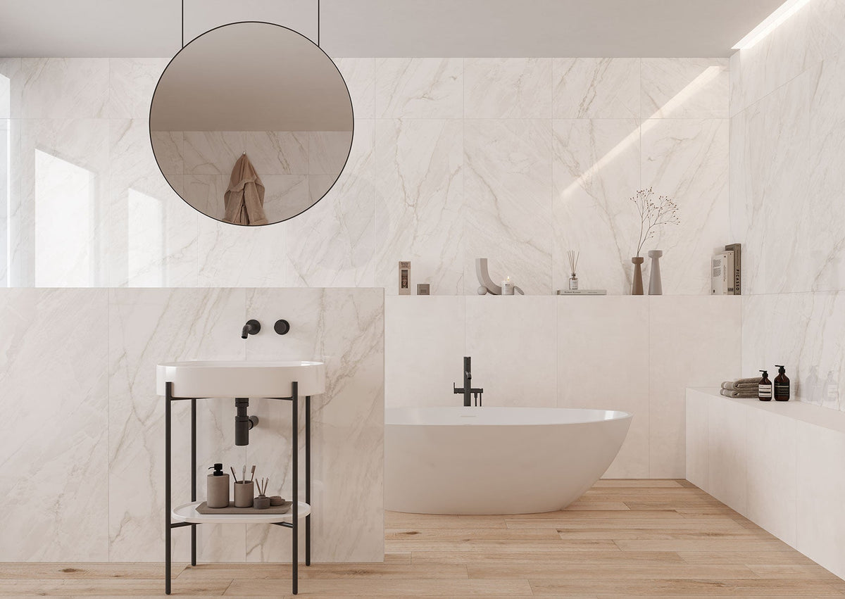 Verona Bone Blank Rect. 60x60 CM Klinker - Trendi Kakel - KakelExpress