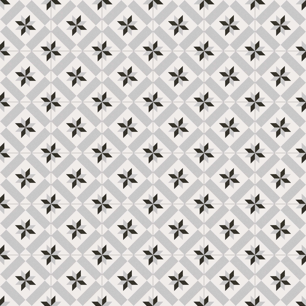 Calvet Gris 20x20 CM Marockanskt mönster - Vives - KakelExpress