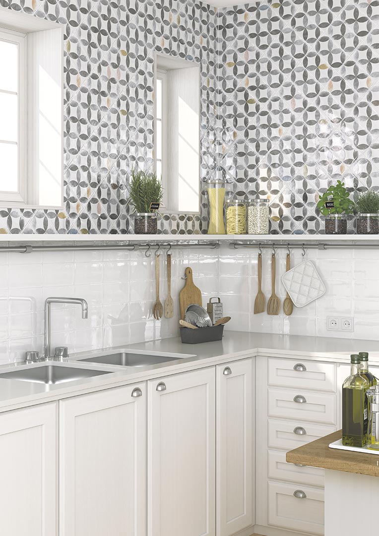 Etnia Blanco 10x20 CM Kakel - Vives - KakelExpress