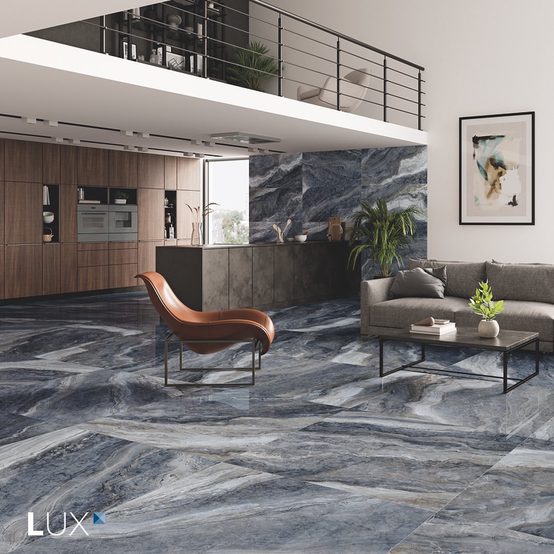 Galaxy Blue Polerad 60x120 CM Klinker - Trendi Kakel - KakelExpress