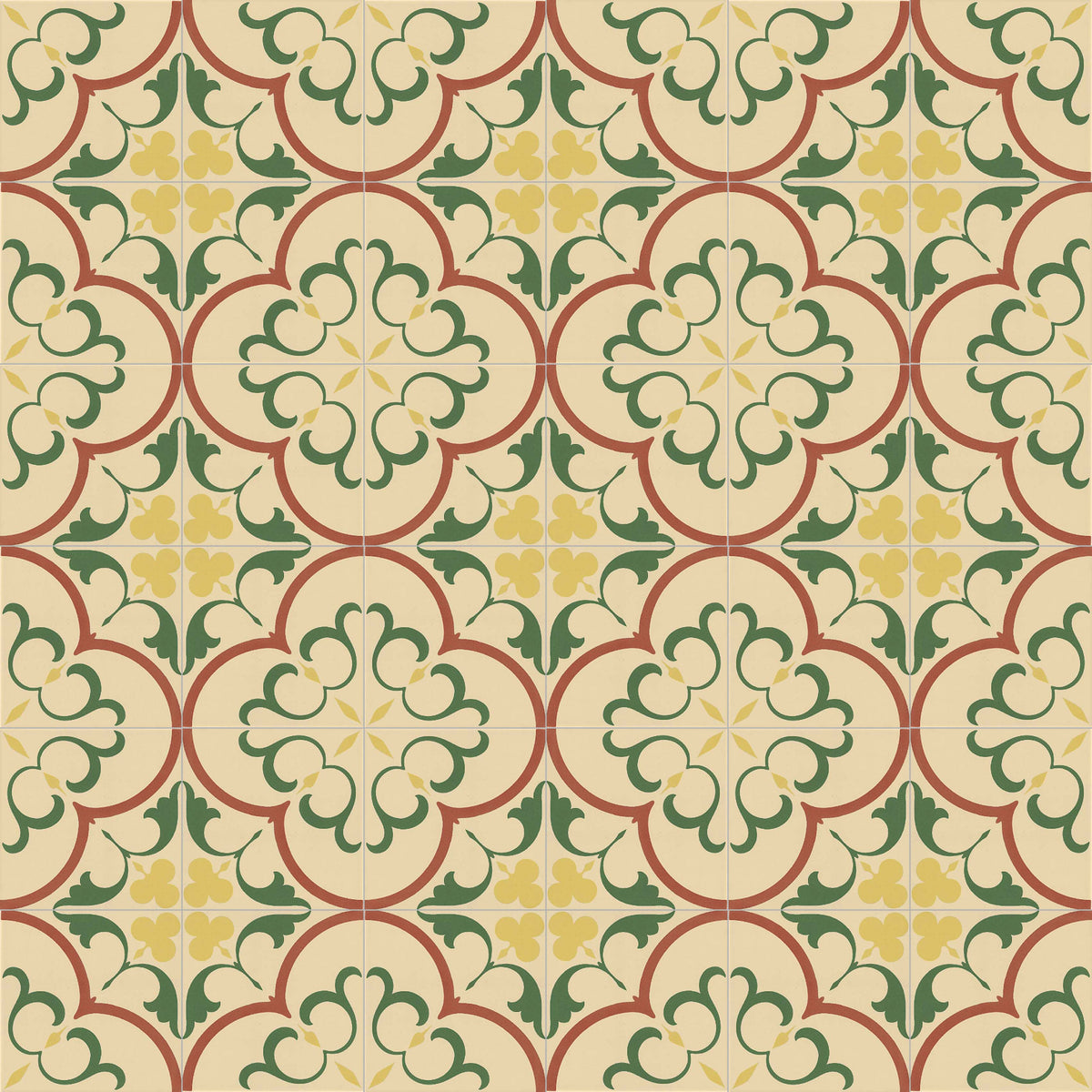 Gaudi - 1 20x20 CM Marockanskt mönster - Vives - KakelExpress