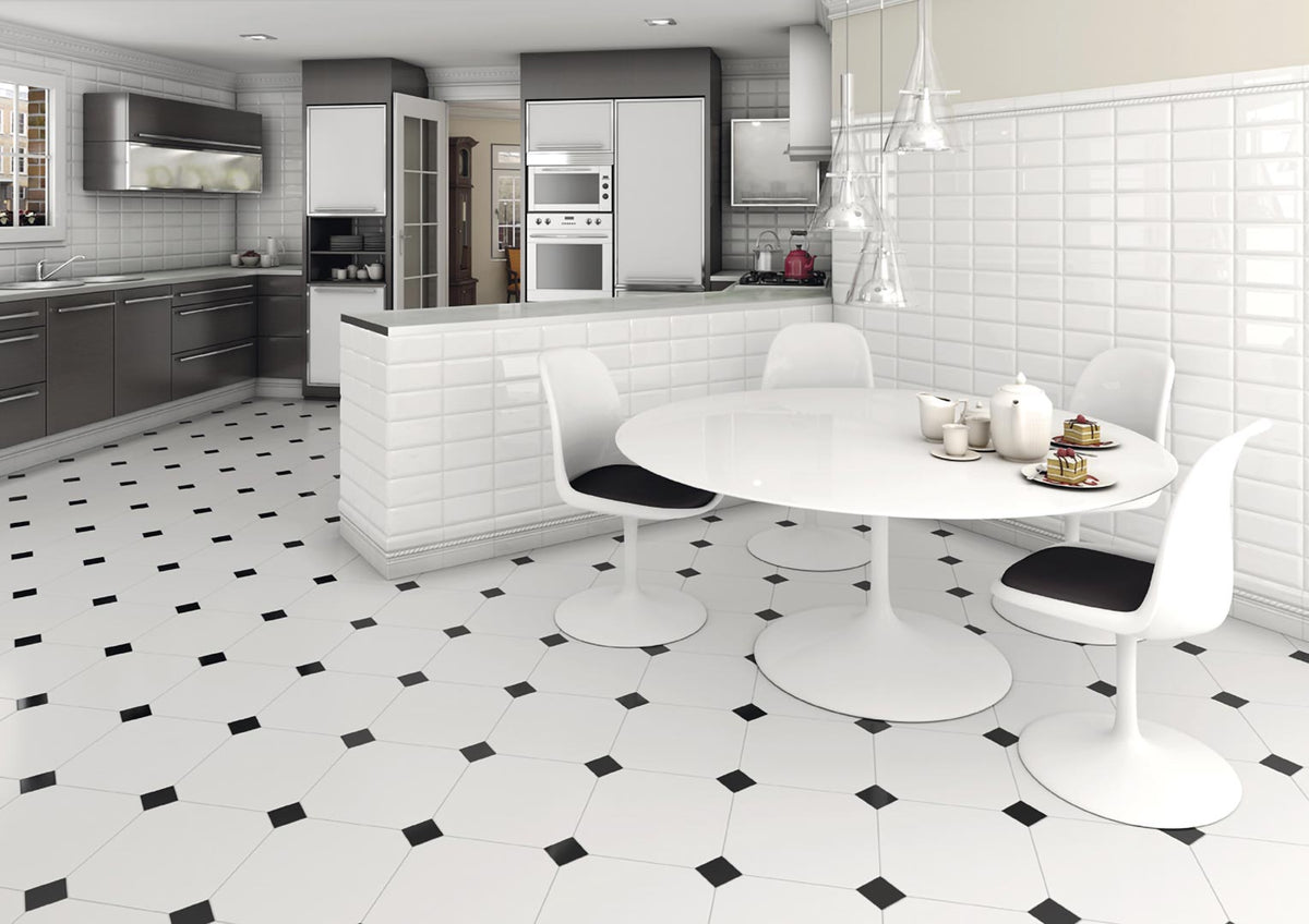 Mugat Blanco 10x20 CM Kakel - Vives - KakelExpress